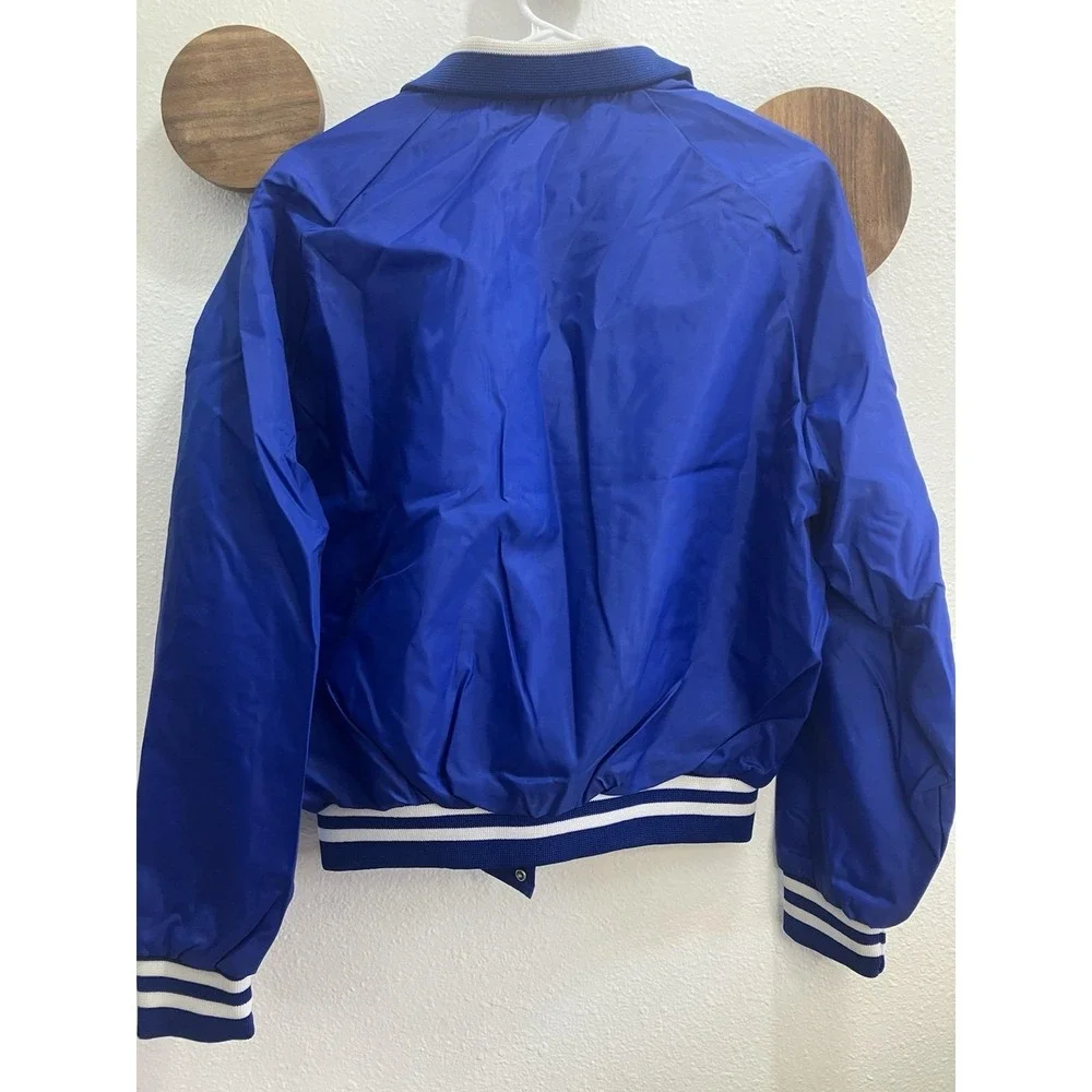 Vintage Royal Blue Top Gun Wacker Varsity Jacket - Picture 10 of 13